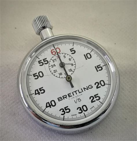 vintage breitling stop watch|Breitling stopwatch for sale.